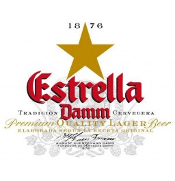 Пиво Estrella Damm, in keg, 30 л