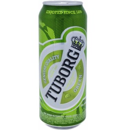 Пиво "Tuborg" Green (Ukraine), in can, 0.5 л