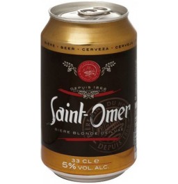 Пиво "Saint-Omer" Blond de Luxe, in can, 0.33 л