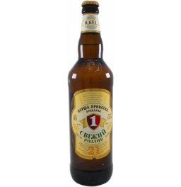 Пиво "Свежий Розлив", 0.65 л