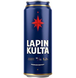 Пиво "Lapin Kulta" Premium Export, in can, 0.5 л