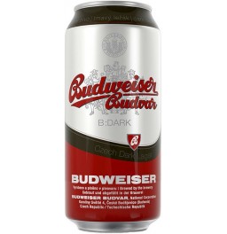 Пиво "Budweiser Budvar" Tmavy Lezak, in can, 0.5 л