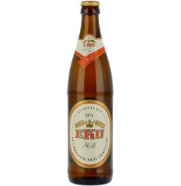 Пиво "EKU" Hell, 0.5 л