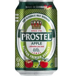 Пиво "Prostel" Apple Non-Alcoholic, in can, 0.33 л