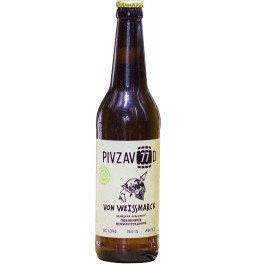 Пиво Pivzavod 77, "Von Weissmarck", 0.5 л