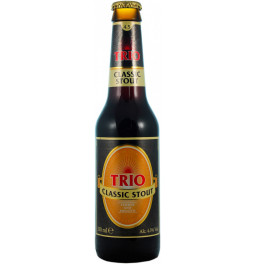 Пиво "Trio" Classic Stout, 0.33 л