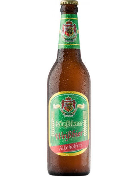 Пиво Dingslebener, Weissbier Alkoholfrei, 0.5 л