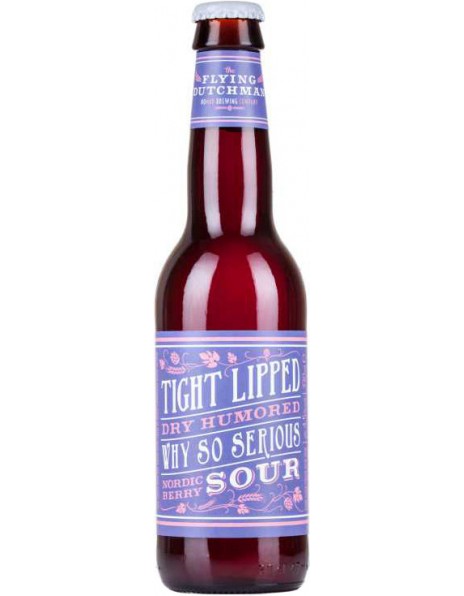 Пиво Flying Dutchman, Tight Lipped Dry Humored Why So Serious Nordic Berry Sour, 0.33 л