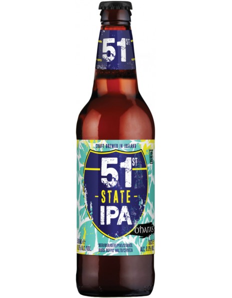 Пиво "O'Hara's" 51st State IPA, 0.5 л