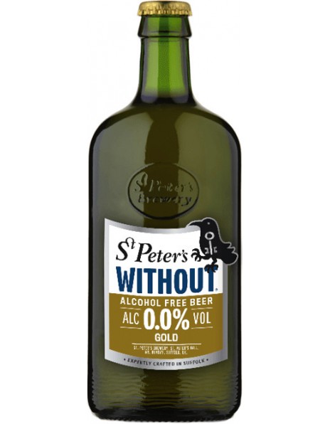 Пиво St. Peter's, "Without" Gold Non Alcoholic, 0.5 л