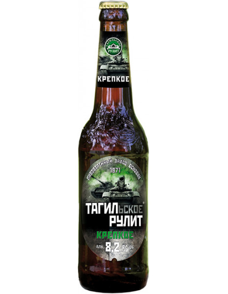 Пиво "Тагильское" Рулит, Крепкое, 0.5 л