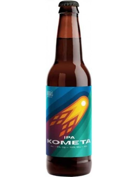 Пиво Пивоварня Новорижская, "Комета" ИПА, 0.5 л