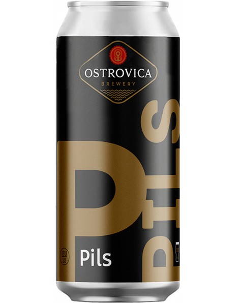 Пиво Ostrovica, Pils, in can, 0.5 л