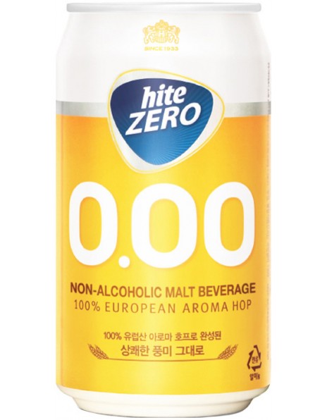 Пиво "Hite Zero", Non Alcoholic, in can, 355 мл
