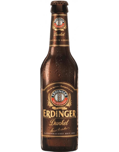 Пиво Erdinger, Dunkel, 0.33 л