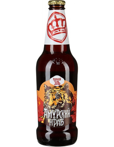 Пиво Сибирская Корона, "Амурский нрав", 0.44 л