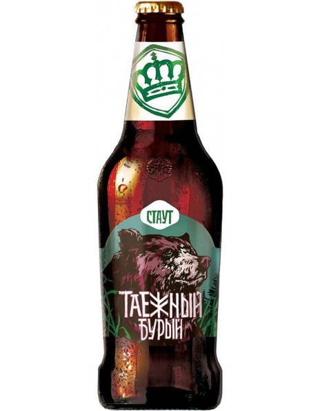 Пиво Сибирская Корона, "Таежный Бурый", 0.44 л