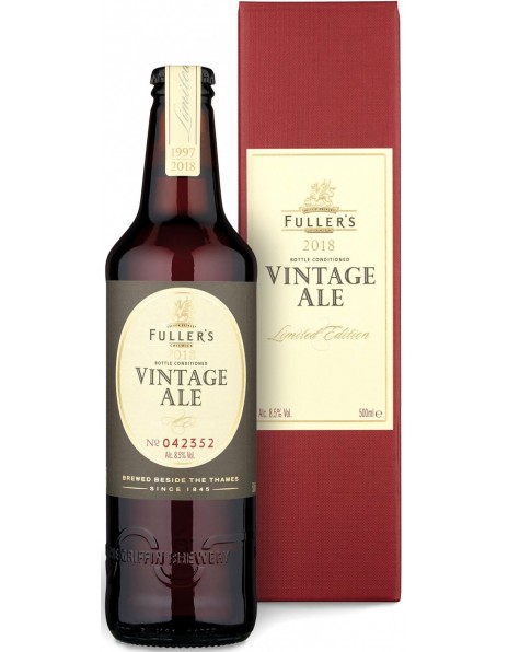 Пиво Fuller's, "Vintage Ale", 2018, gift box, 0.5 л