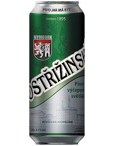 Пиво Nymburk, "Postrizinske" Vycepni Svetle, in can, 0.5 л