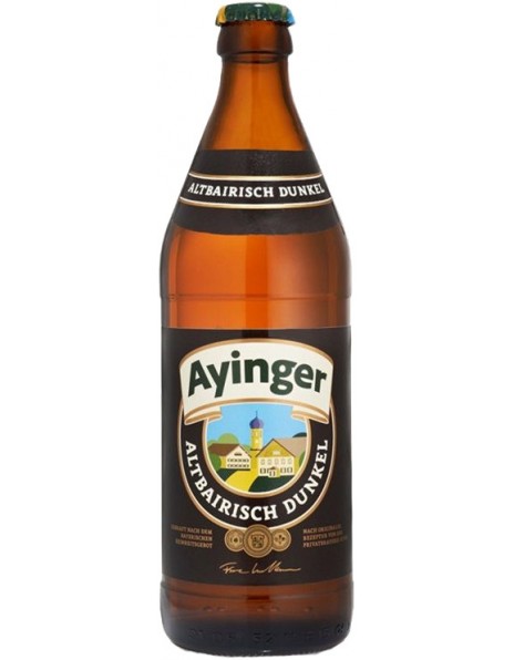 Пиво Ayinger, Altbairisch Dunkel, 0.5 л