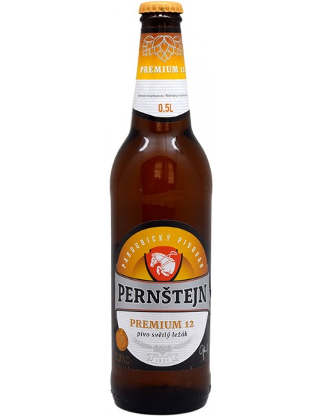 Пиво "Pernstejn" Premium, 0.5 л