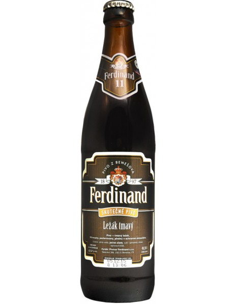 Пиво "Ferdinand 11" Lezak Tmavy, 0.5 л