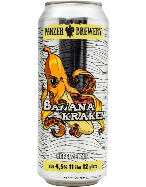 Пиво Panzer, "Banana Kraken", in can, 0.5 л