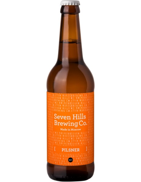 Пиво Seven Hills Brewing, Pilsner, 0.5 л