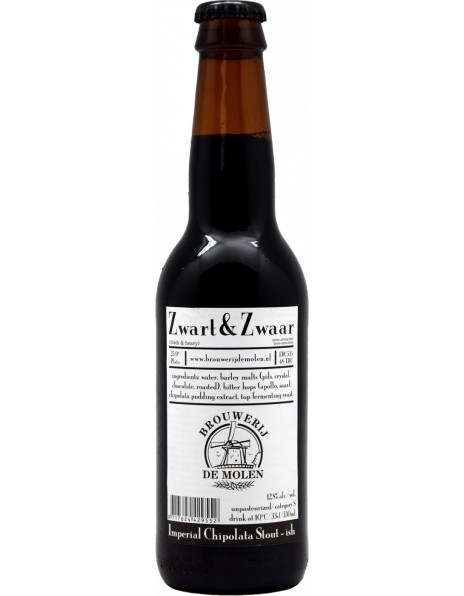 Пиво De Molen, "Zwart &amp; Zwaar", 0.33 л