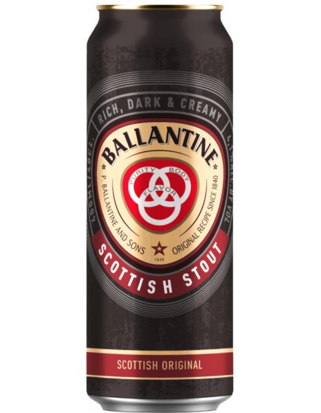 Пиво "Ballantine" Stout, in can, 400 мл