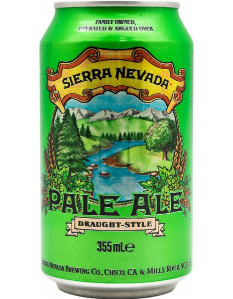 Пиво Sierra Nevada, Pale Ale, in can, 355 мл