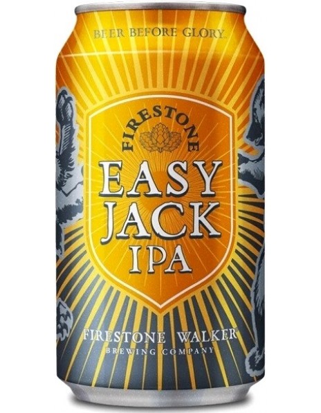 Пиво Firestone Walker, "Easy Jack" IPA, in can, 355 мл