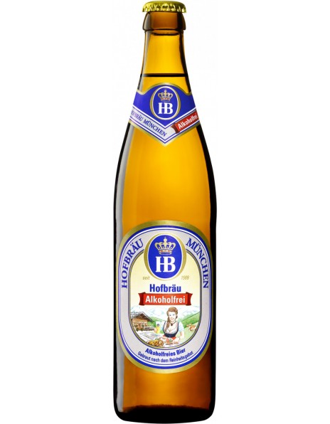 Пиво "Hofbrau" Alkoholfrei, 0.5 л