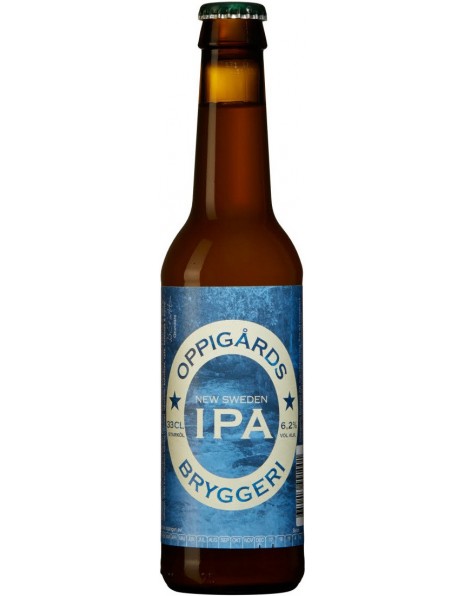 Пиво Oppigards, "New Sweden" IPA, 0.33 л