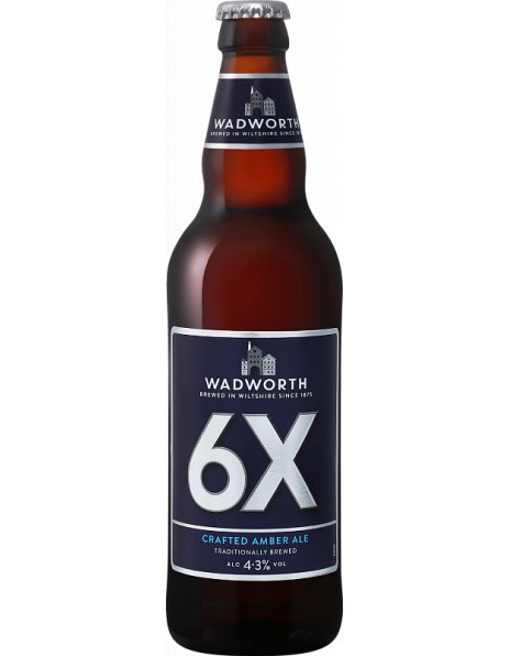 Пиво Wadworth, "6X", 0.5 л