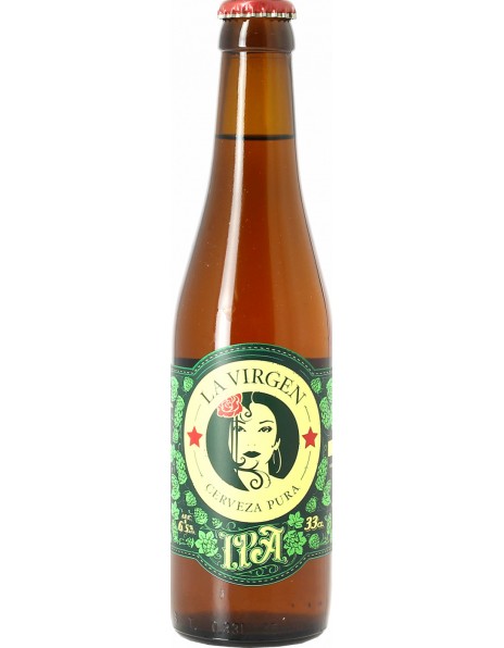 Пиво La Virgen, IPA, 0.33 л