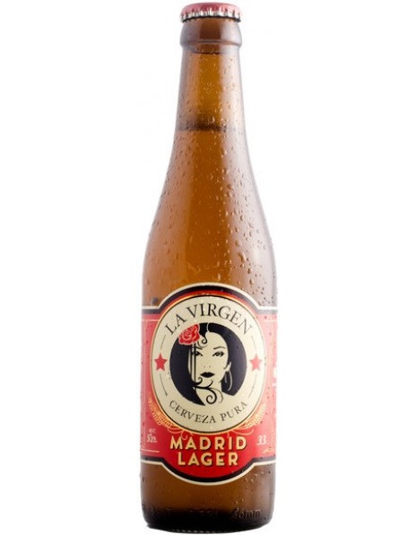 Пиво La Virgen, "Madrid", 0.33 л