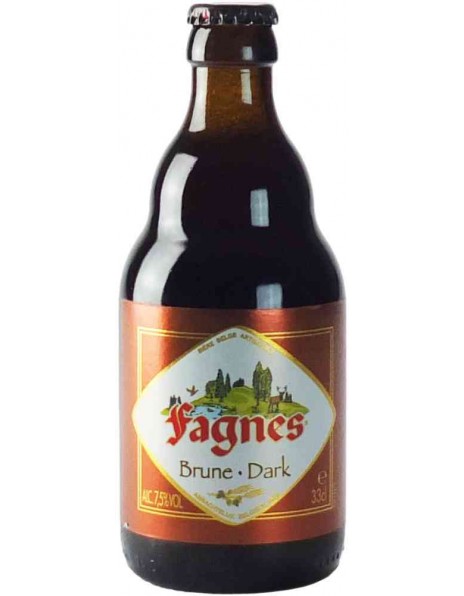 Пиво Brasserie des Fagnes, Brune (Dark), 0.33 л