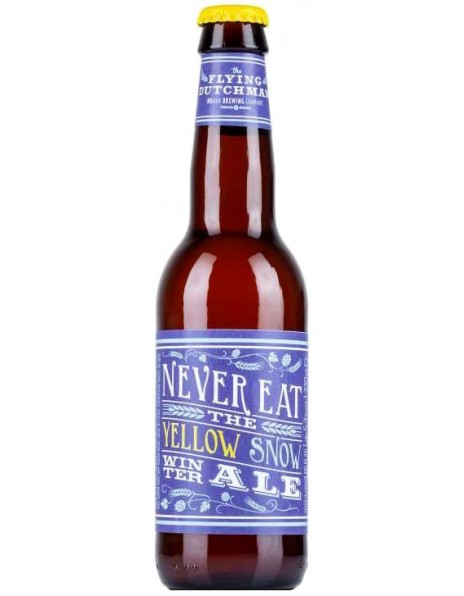 Пиво Flying Dutchman, Never Eat The Yellow Snow Winter Ale, 0.33 л
