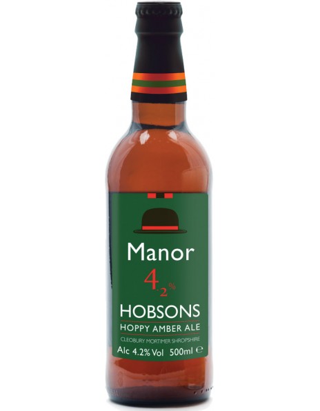 Пиво Hobsons, "Manor", 0.5 л
