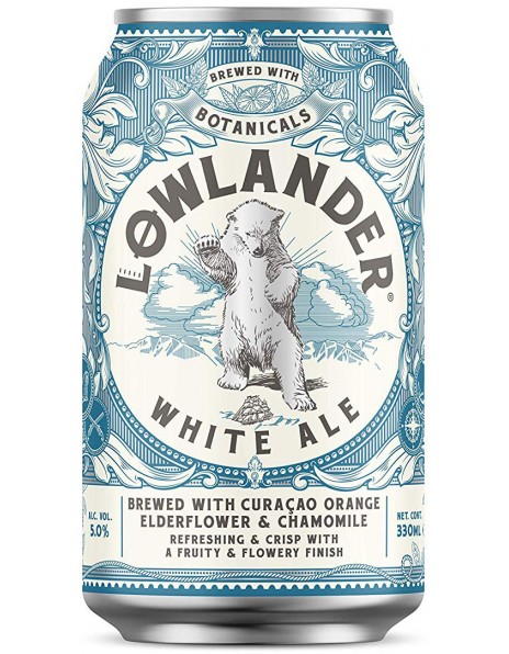 Пиво "Lowlander" White Ale, in can, 0.33 л