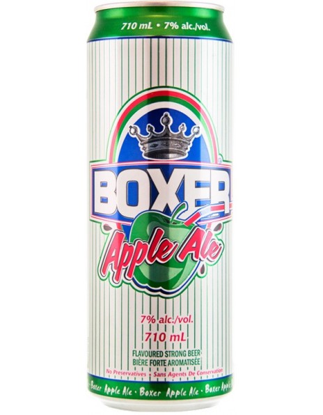 Пиво Minhas, "Boxer" Apple Ale, in can, 710 мл