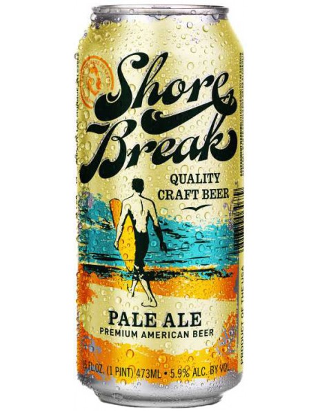Пиво Rhinelander, "Shore Break" Pale Ale, in can, 473 мл