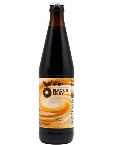 Пиво Konix Brewery, "Black N Milky", 0.5 л