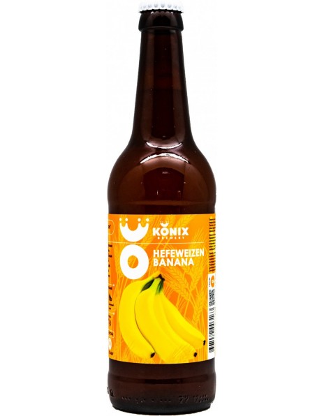 Пиво Konix Brewery, Hefeweizen Banana, 0.5 л