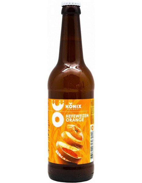 Пиво Konix Brewery, Hefeweizen Orange, 0.5 л