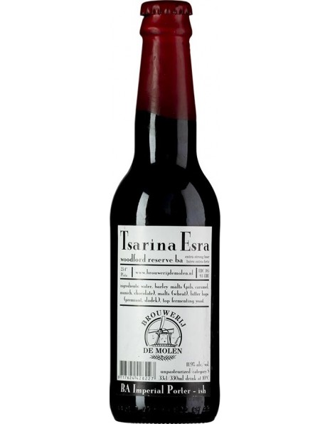 Пиво De Molen, "Tsarina Esra" Woodford Reserve BA, 0.33 л