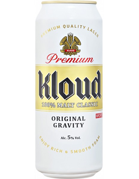 Пиво "Kloud", in can, 0.5 л