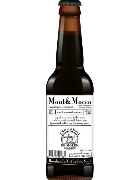 Пиво De Molen, "Mout &amp; Mocca" Bourbon Infused, 0.33 л