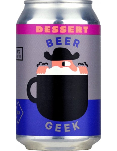 Пиво Mikkeller, "Beer Geek" Dessert, in can, 0.33 л